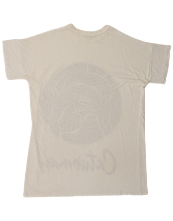 Vintage Mens 1991 DC Comics Catwoman Graphic T-Shirt Top Large White