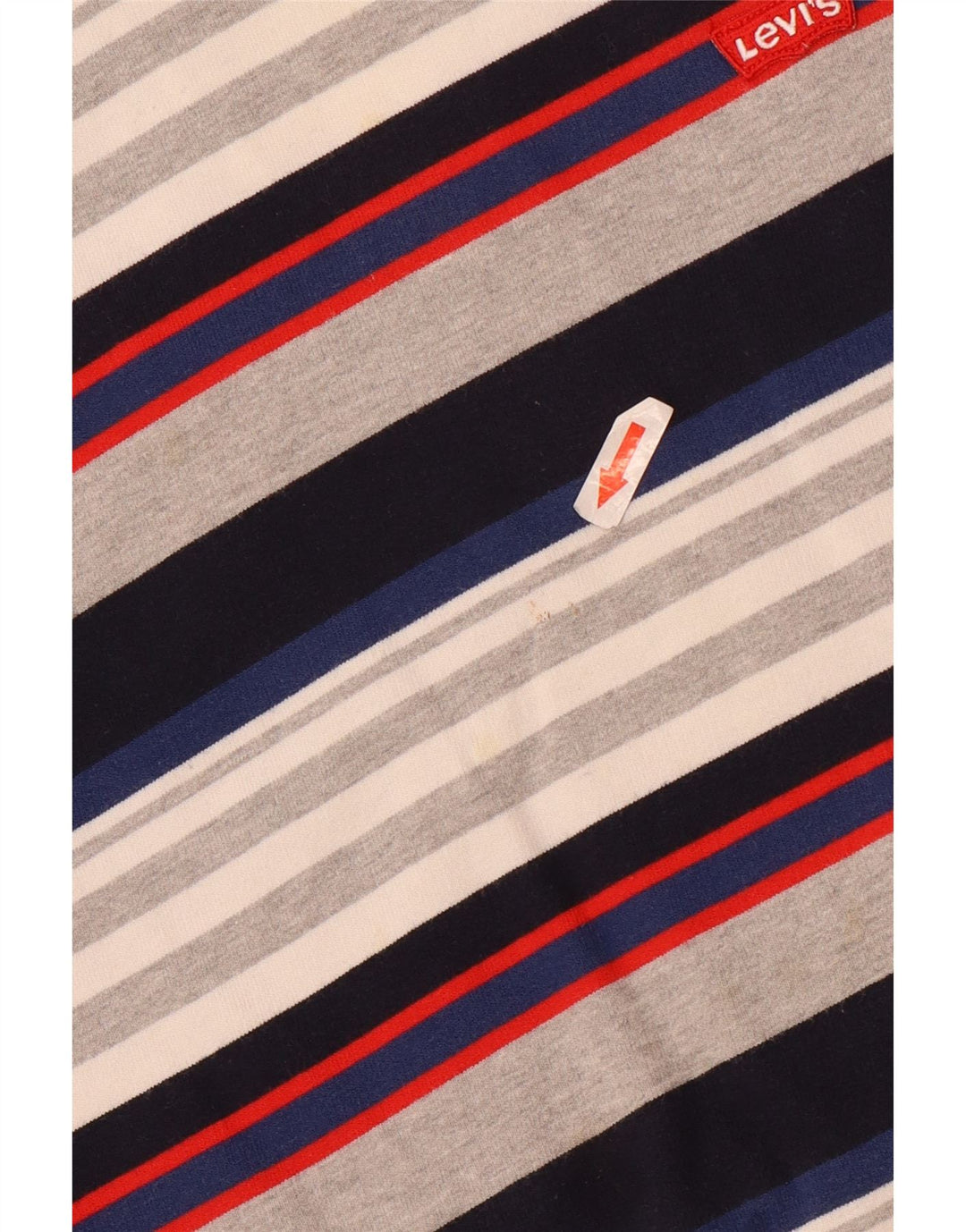 Levi's Mens Sweatshirt Jumper Small Multicoloured Striped