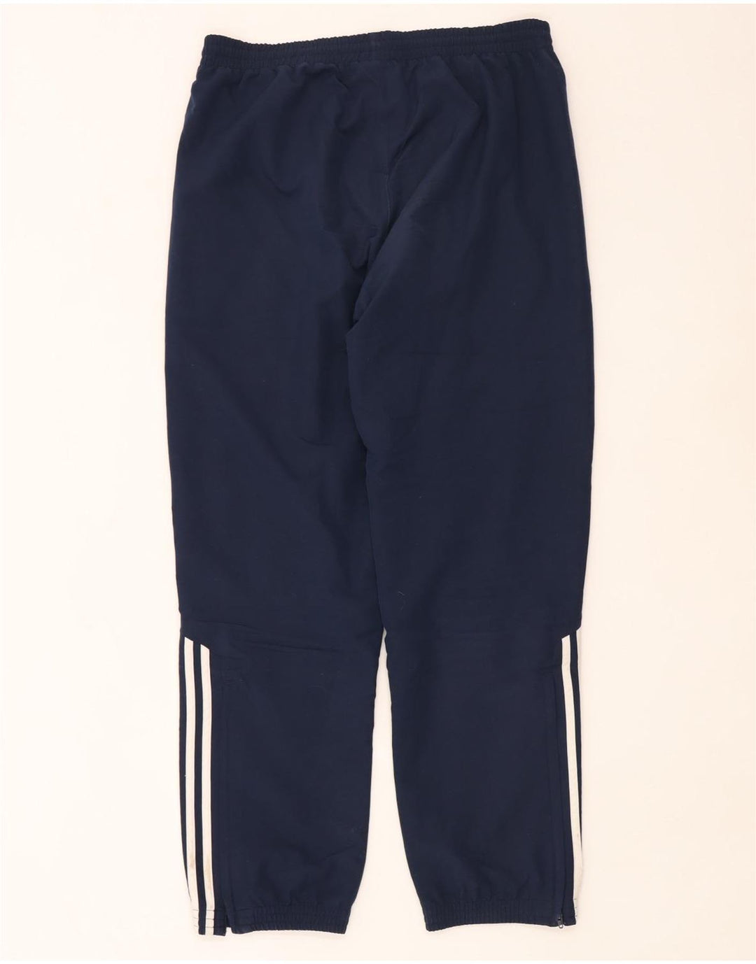 Adidas Mens Tracksuit Trousers Joggers Large  Navy Blue Polyester