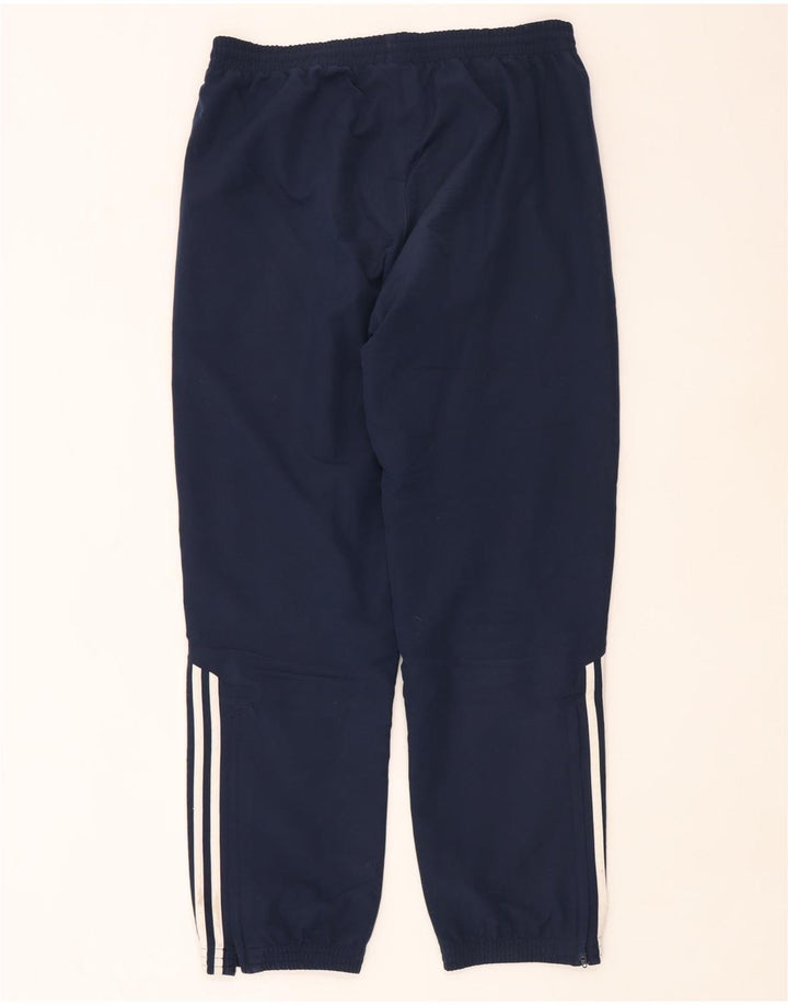 Adidas Mens Tracksuit Trousers Joggers Large  Navy Blue Polyester