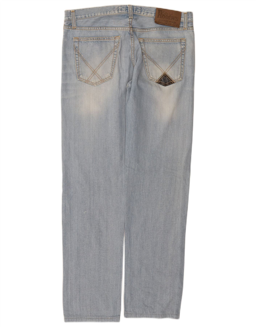 ROY ROGERS Mens Distressed Straight Jeans W32 L30 Blue