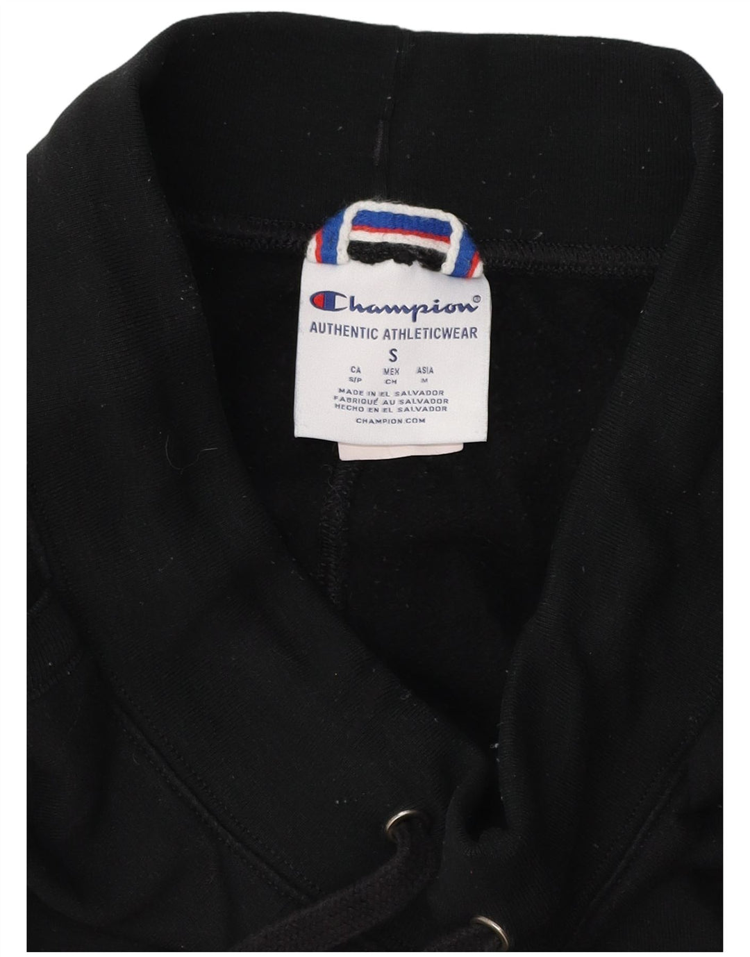 CHAMPION Womens Graphic Tracksuit Trousers Joggers UK 10 Small Black