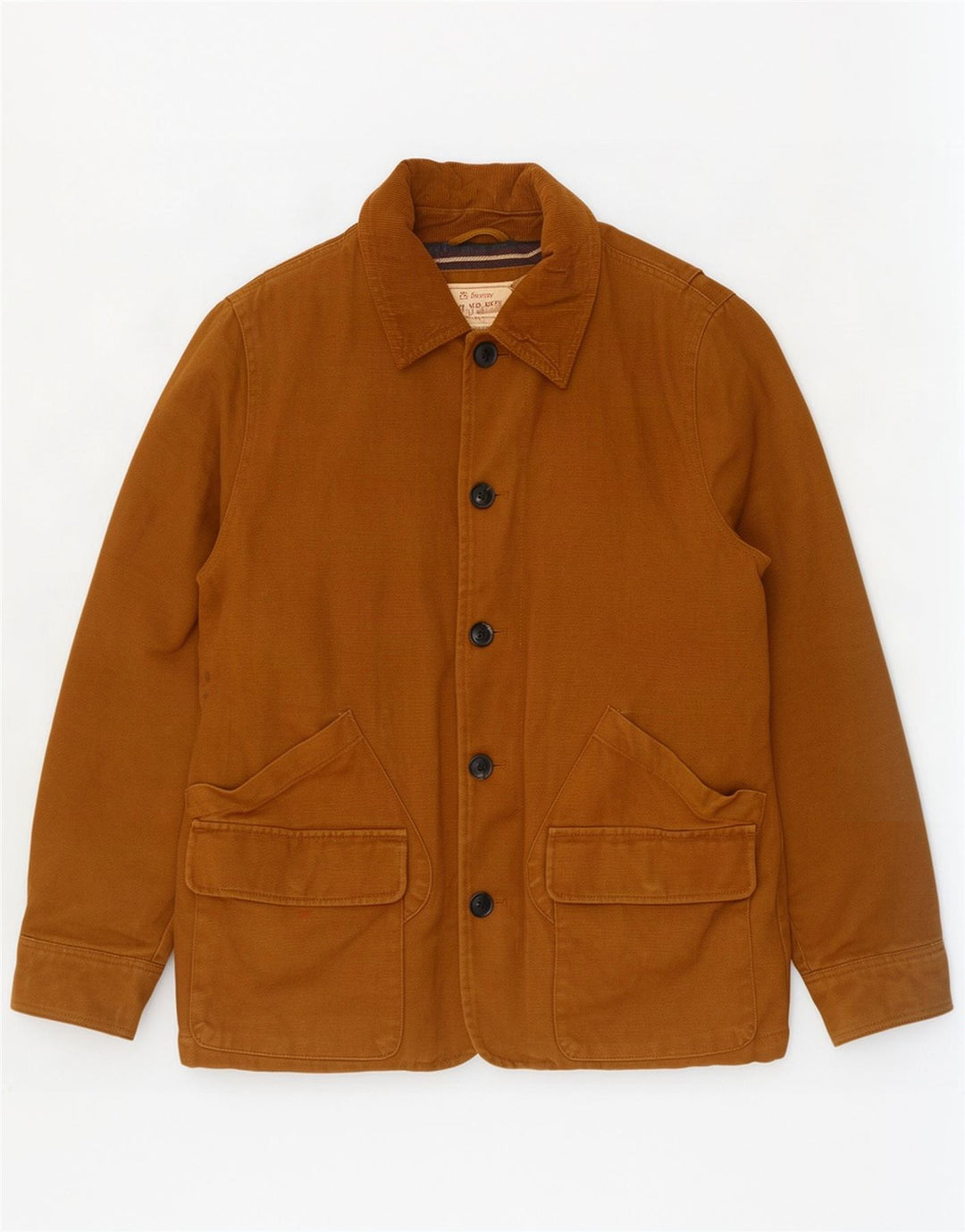Fat Face Mens Utility Jacket UK 38 Medium Brown Cotton