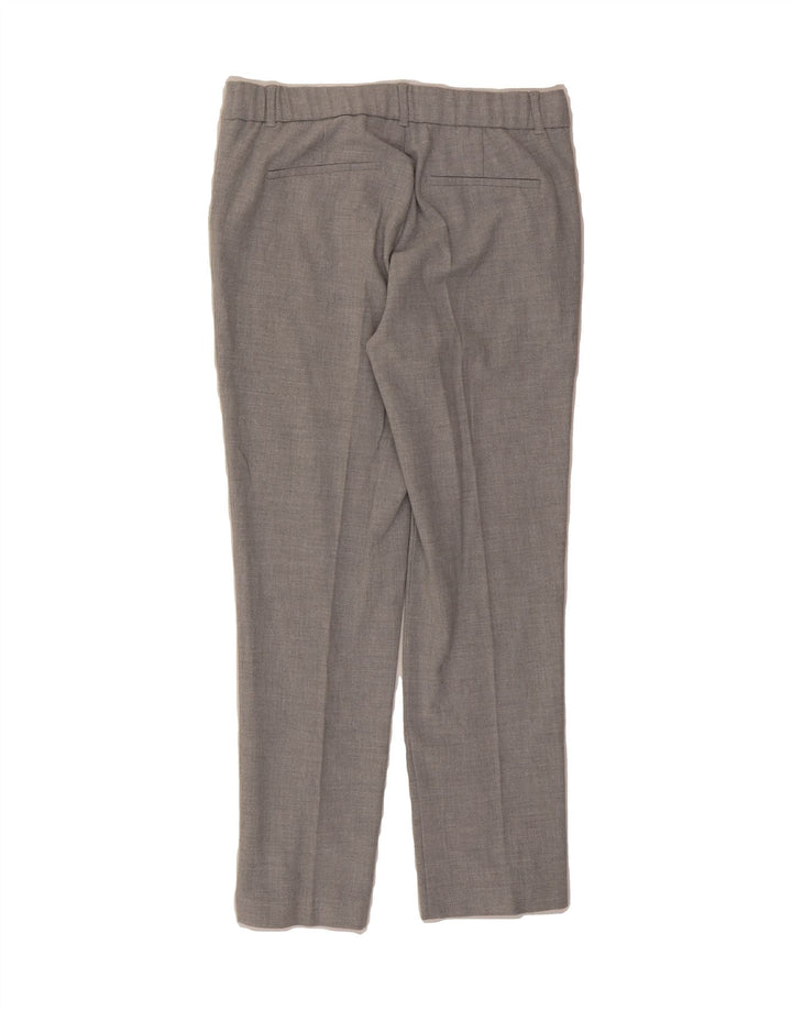 ZARA Womens Slim Cropped Trousers Medium W28 L26 Grey Vintage Zara and Second-Hand Zara from Messina Hembry 