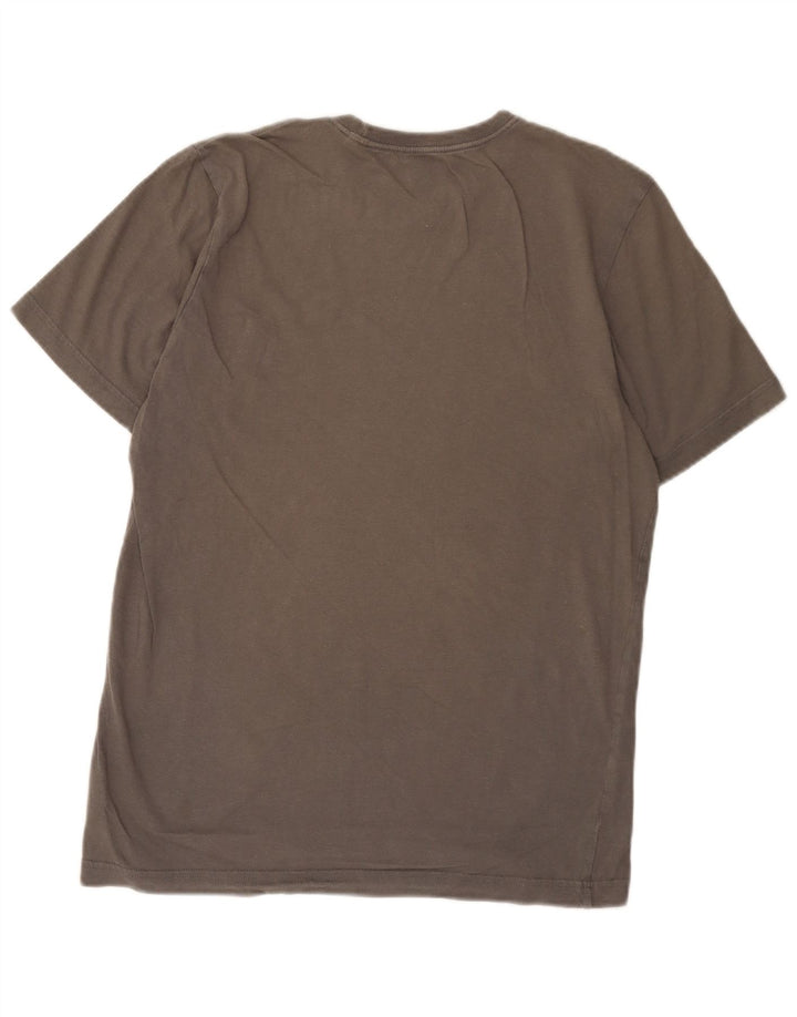 Adidas Mens Graphic T-Shirt Top Medium Grey Cotton