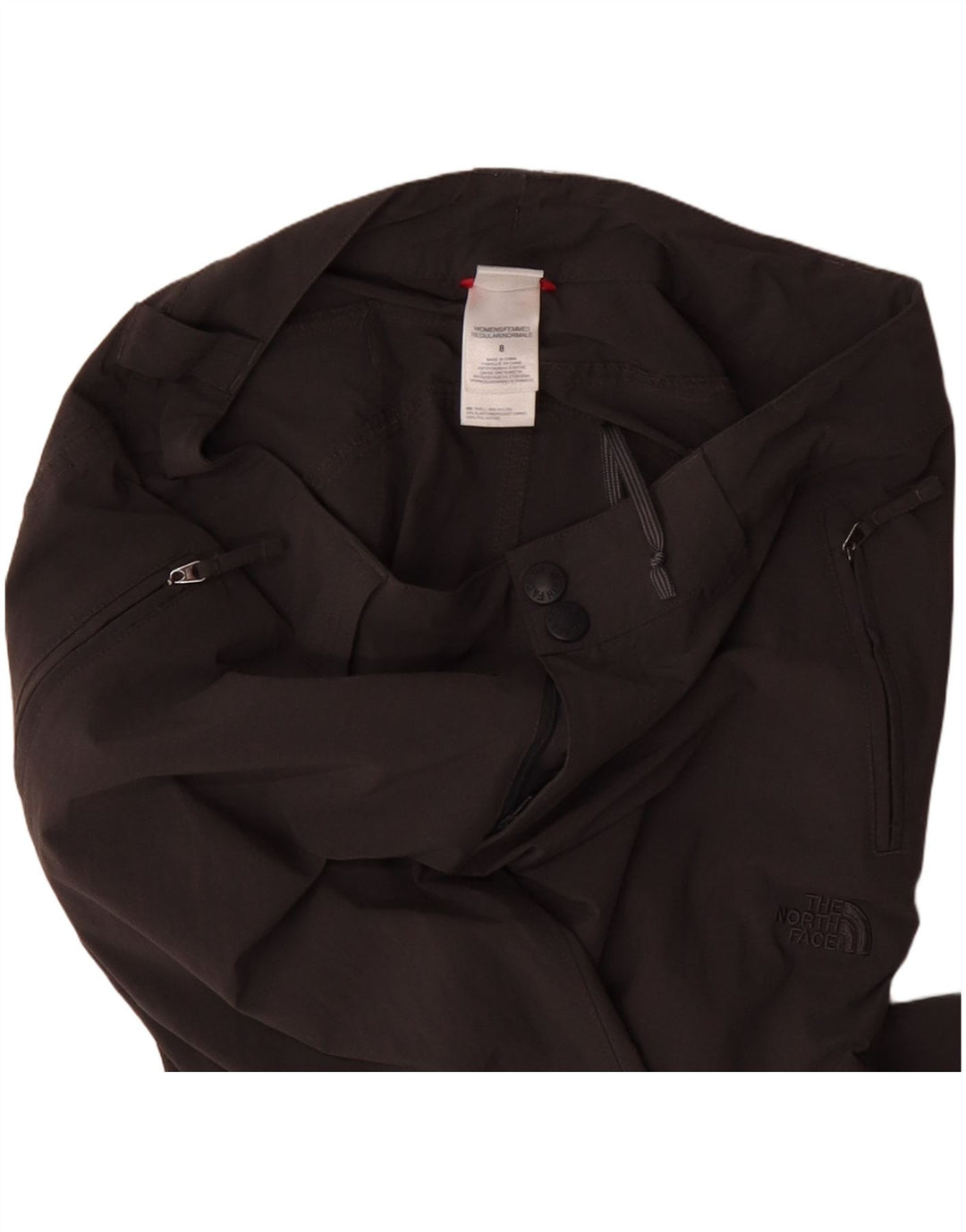 The North Face Womens Capri Trousers US 8 Medium W30 L21 Black Nylon