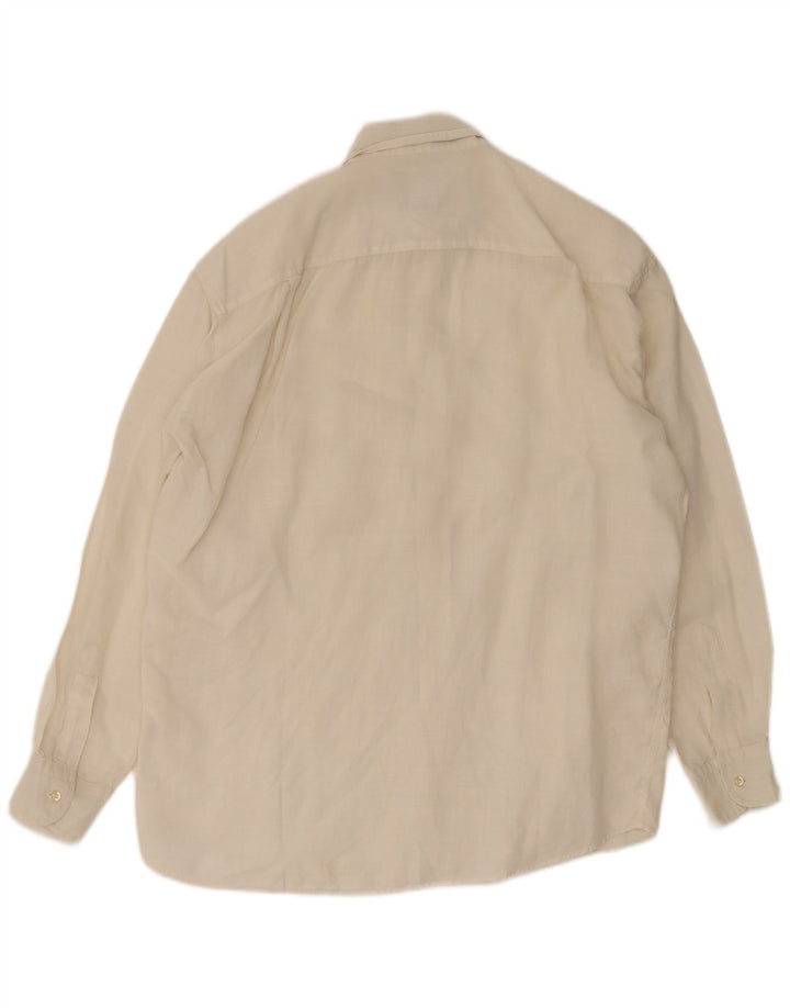 Gerani Mens Shirt Medium White
