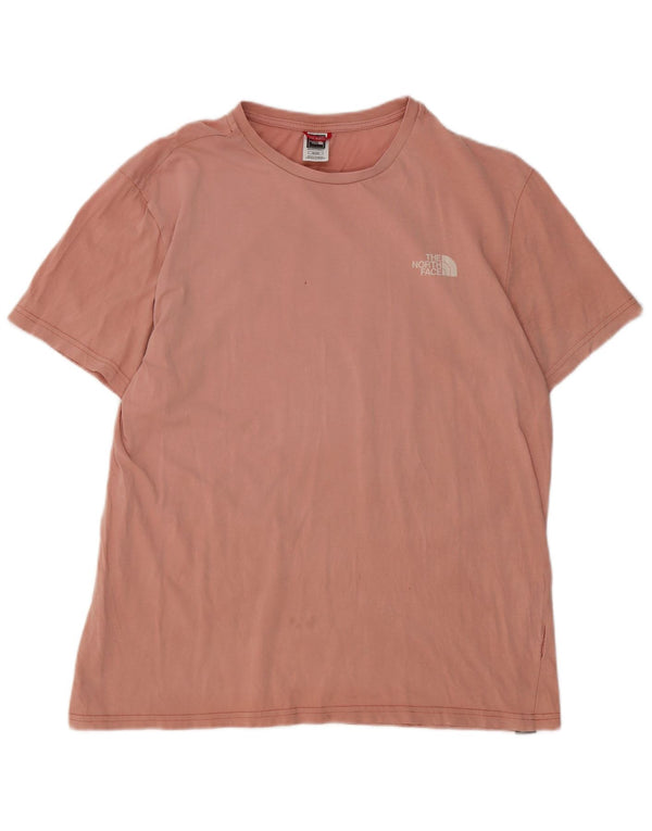 The North Face Mens T-Shirt Top XL Pink