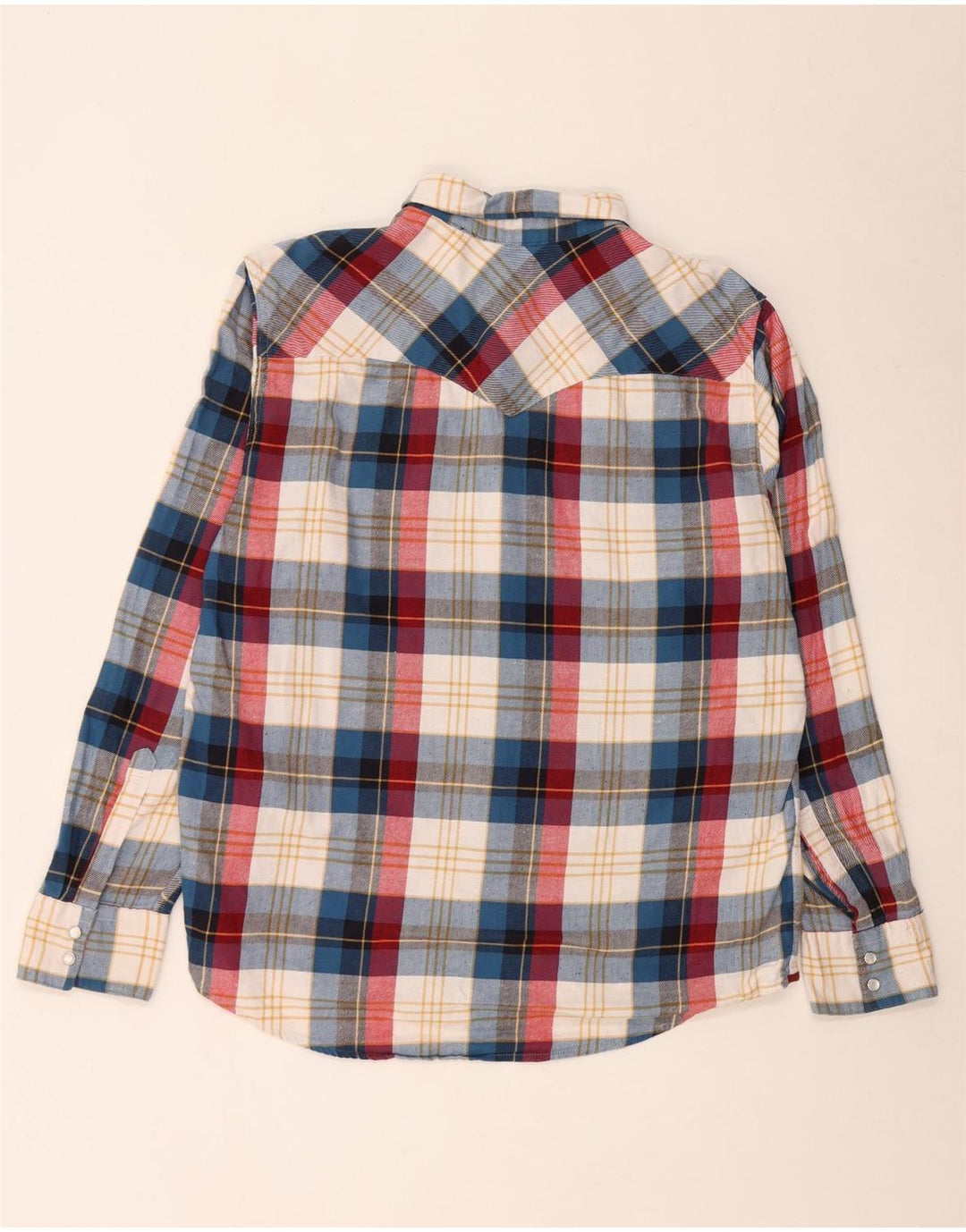 Levi's Mens Flannel Shirt XL Multicoloured Check Cotton