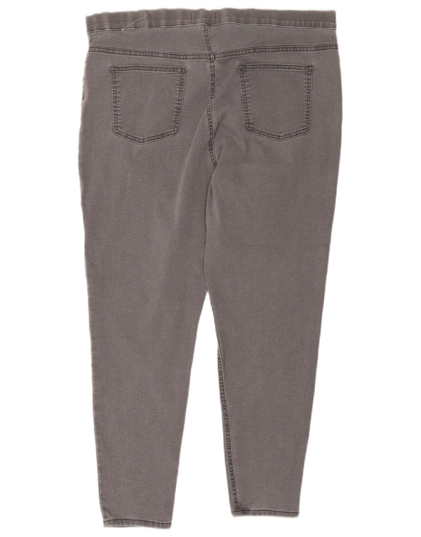 Marks & Spencer Womens Jegging Jeans UK 20 2XL W38 L26 Grey Cotton