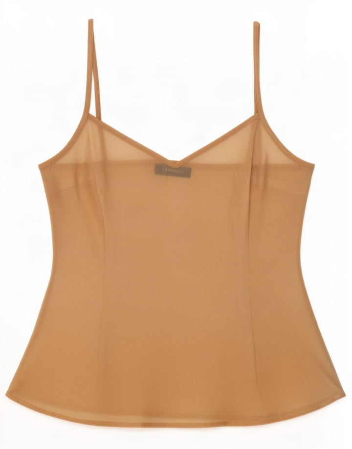 Max & Co. Womens Cami Top UK 4 XS Beige