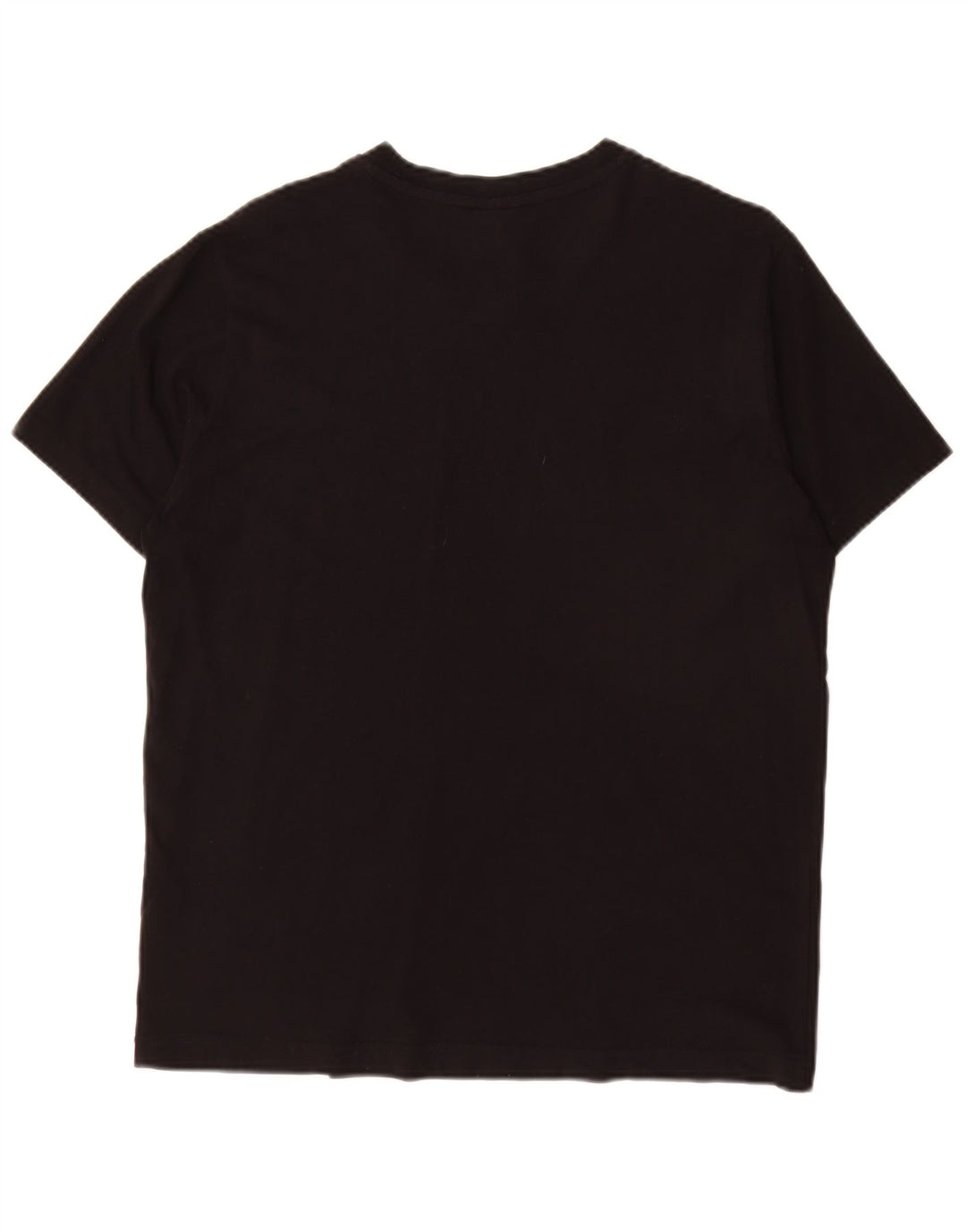 CHAMPION Mens Graphic T-Shirt Top Small Black Cotton