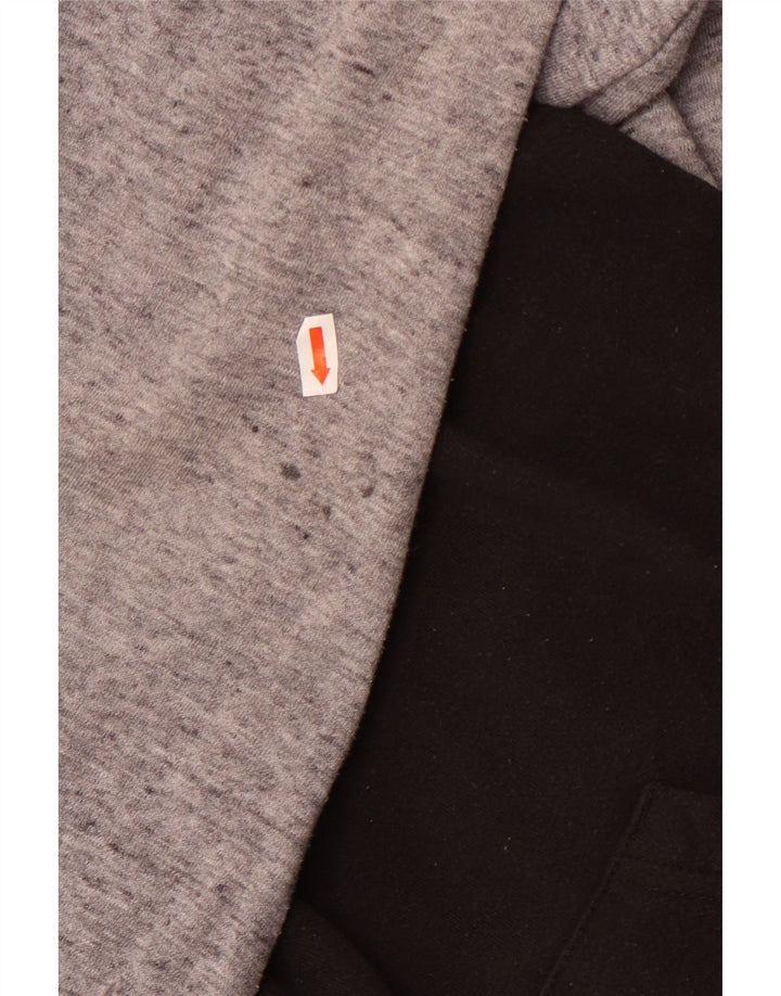 Rip Curl Boys Graphic Hoodie Jumper 13-14 Years Black Colourblock