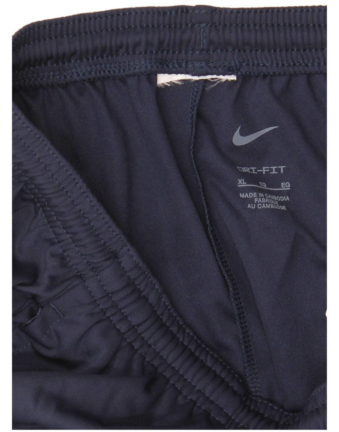 NIKE Womens Dri Fit Tracksuit Trousers UK 18 XL  Navy Blue