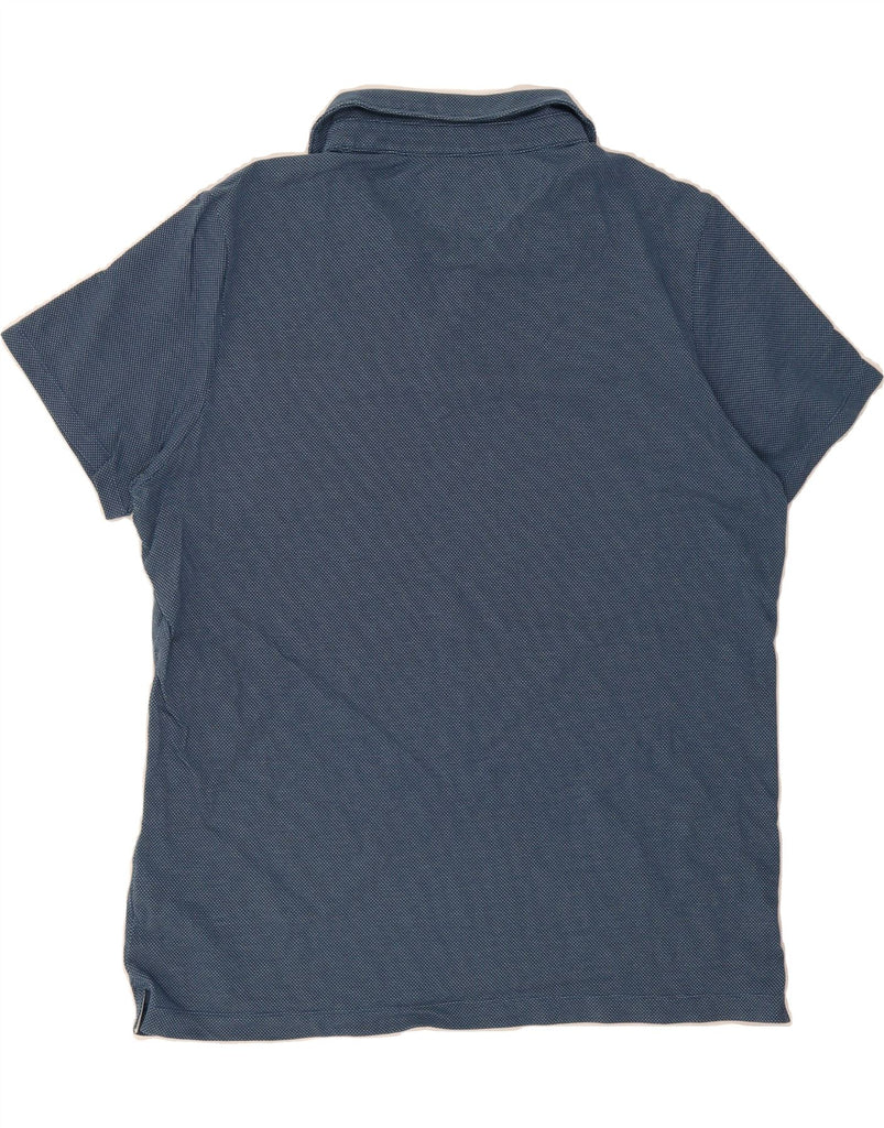 BANANA REPUBLIC Mens Standard Fit Polo Shirt XL Blue Cotton Vintage Banana Republic and Second-Hand Banana Republic from Messina Hembry 