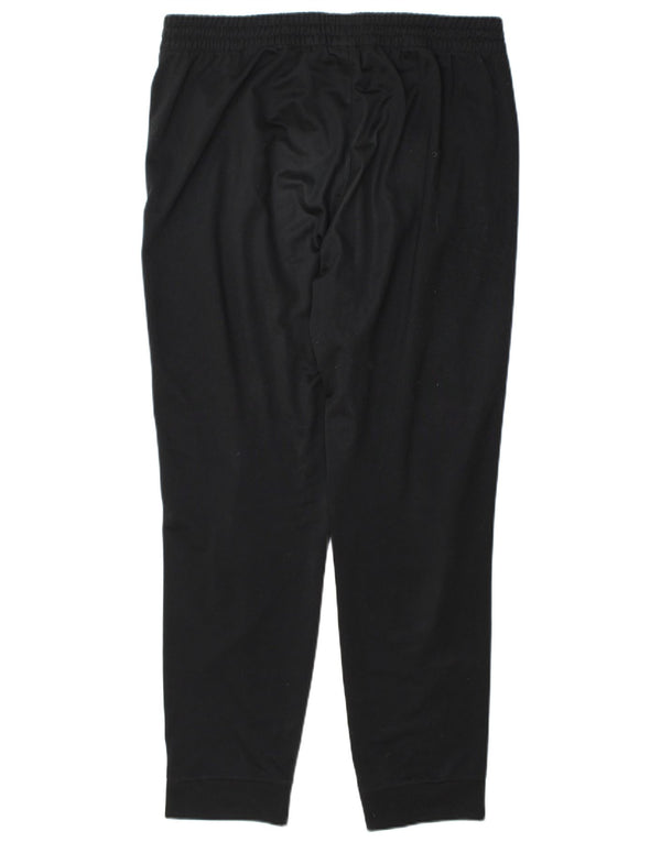 Adidas Mens Tracksuit Trousers Joggers Large  Black Polyester