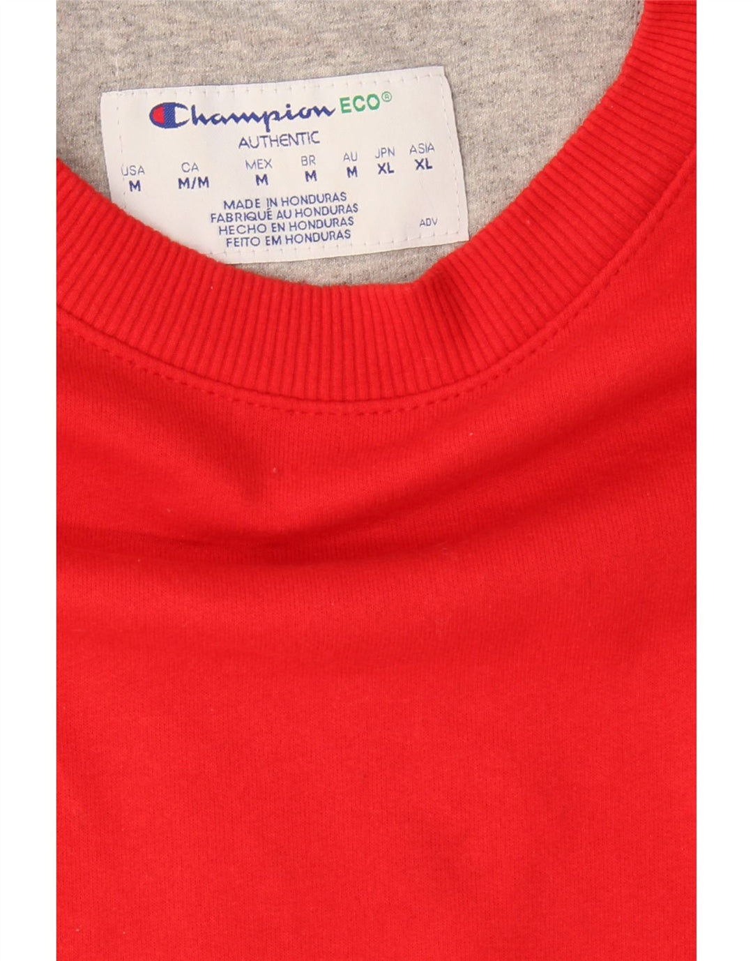 CHAMPION Mens Sweatshirt Jumper Medium Red Cotton Vintage Champion and Second-Hand Champion from Messina Hembry 