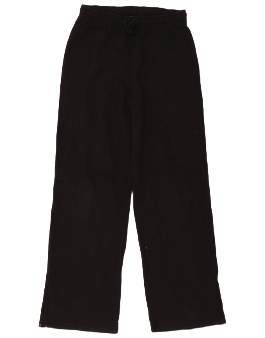 Zara Womens Tracksuit Trousers UK 12 Medium  Black Cotton