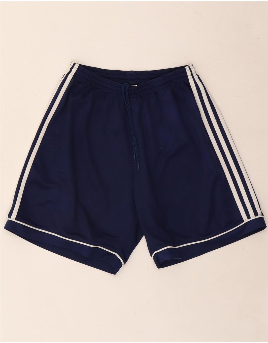 NIKE Mens Climalite Sport Shorts Medium Navy Blue Polyester