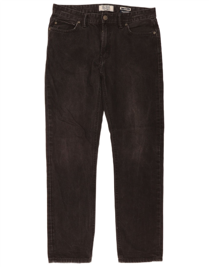 Fat Face Womens Slim Jeans W34 L31 Black Cotton
