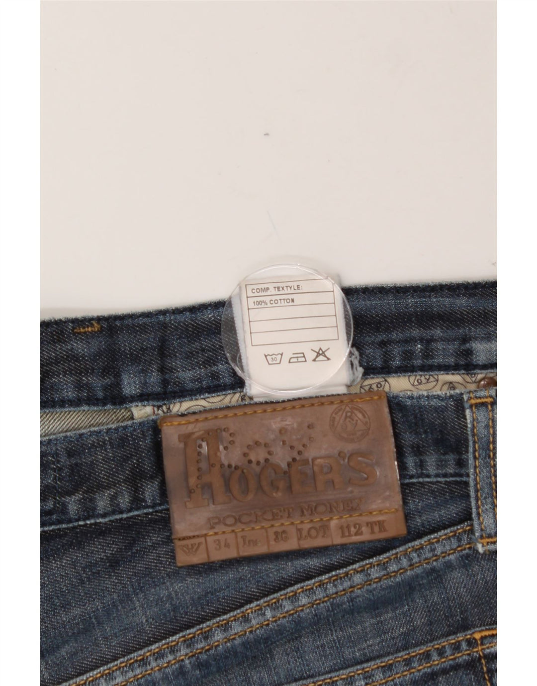 ROY ROGERS Womens Straight Jeans W32 L29 Blue Cotton Vintage Roy Rogers and Second-Hand Roy Rogers from Messina Hembry 