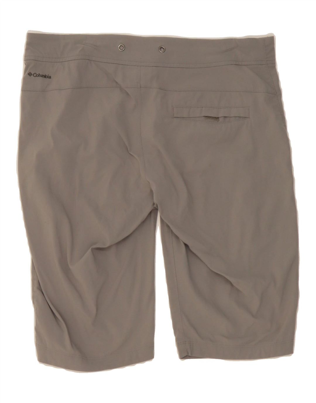 COLUMBIA Womens Omni-Shield Bermuda Shorts US 8 Medium W34  Grey Nylon Vintage Columbia and Second-Hand Columbia from Messina Hembry 