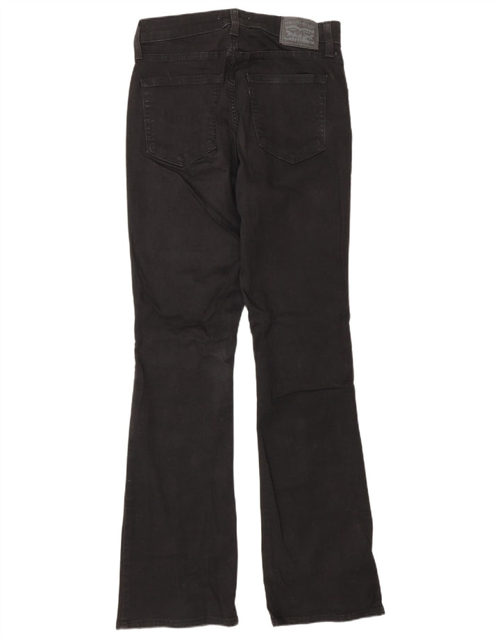 Levi's Womens 725 High Rise Bootcut Jeans W30 L32 Black