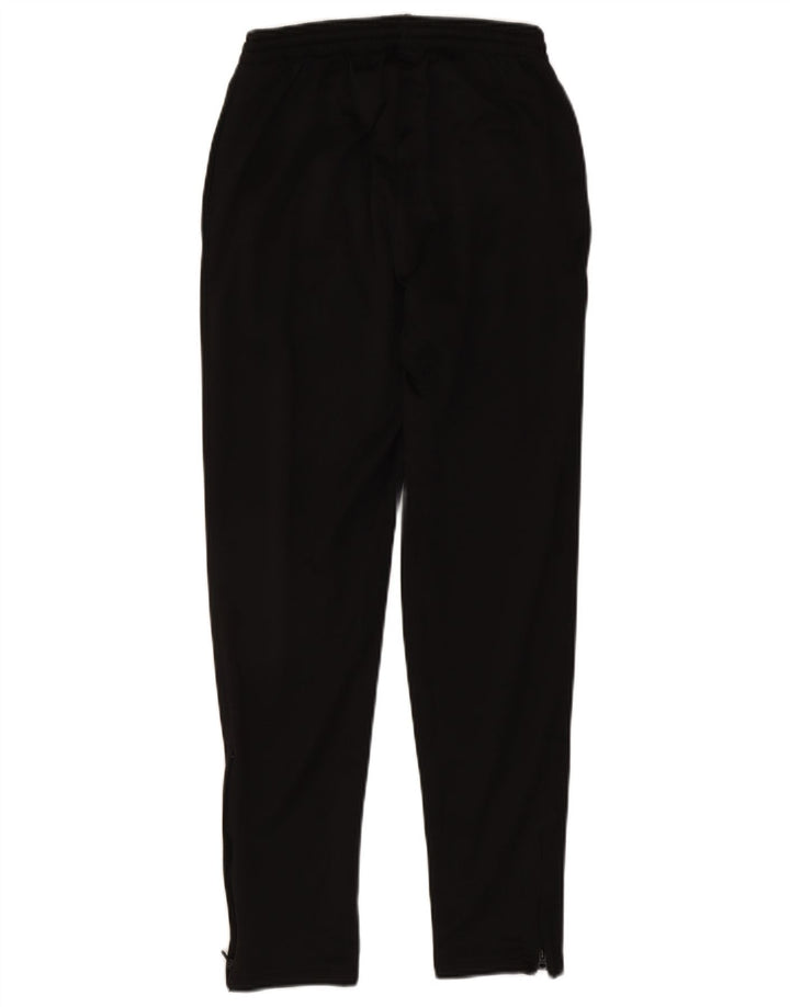 KAPPA Mens Tracksuit Trousers Medium Black Polyester