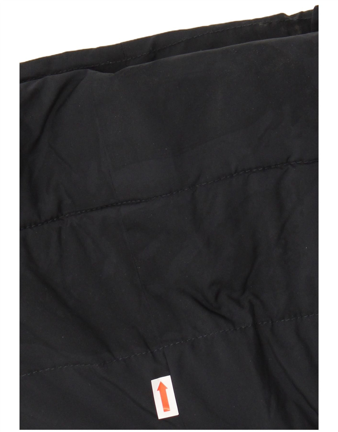 HOLLISTER Womens Loose Fit Hooded Padded Jacket UK 6 XS Black Polyester