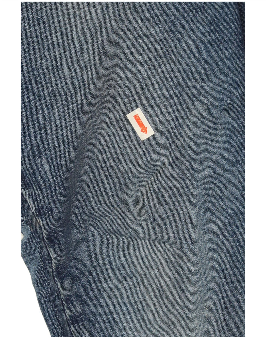 Weird Fish Mens Straight Jeans W32 L30 Blue Cotton