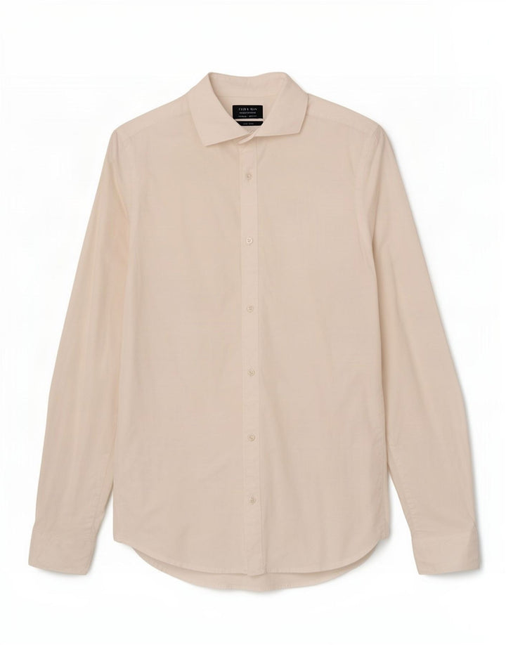 Zara Mens Super Slim Fit Shirt Small White