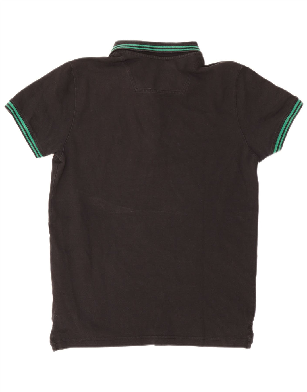 DIESEL Mens Polo Shirt Medium Black