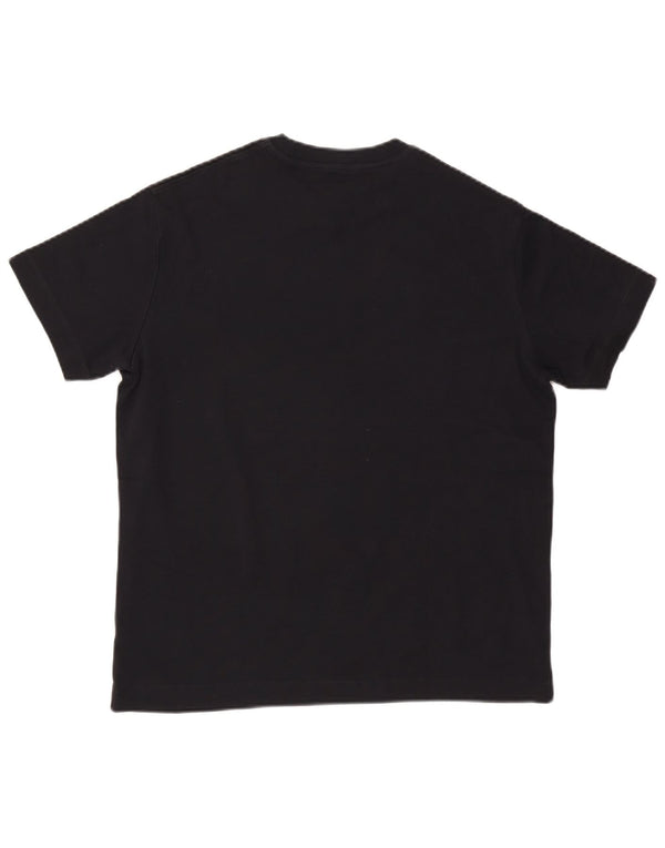 MASSIMO DUTTI Mens T-Shirt Top Medium Navy Blue