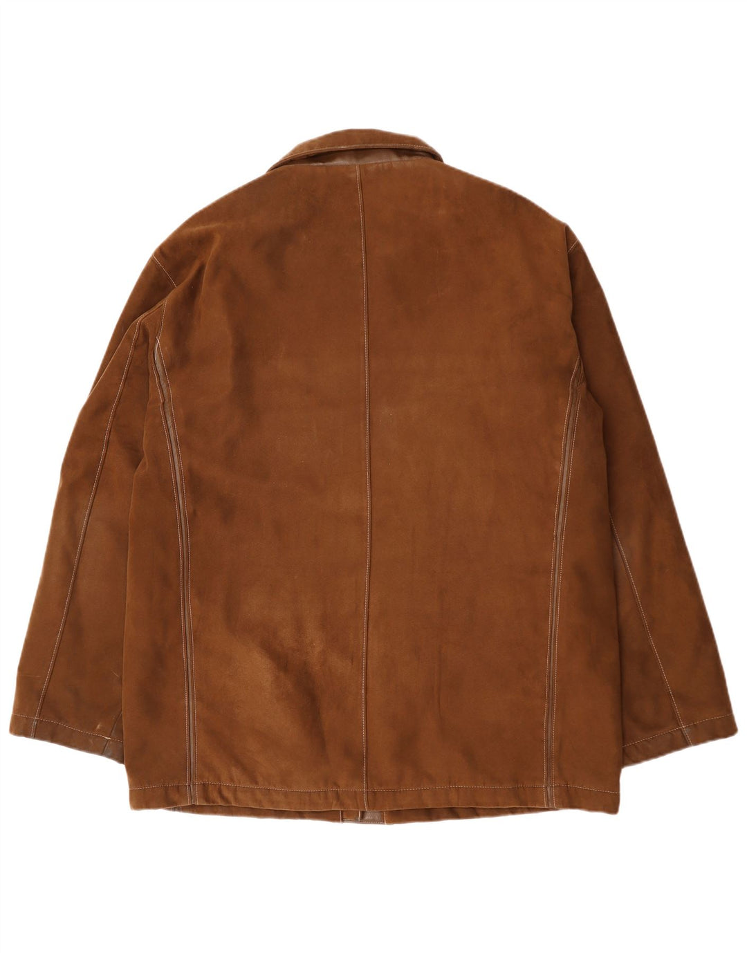 Vintage Mens Windbreaker Jacket EU 56 3XL Brown