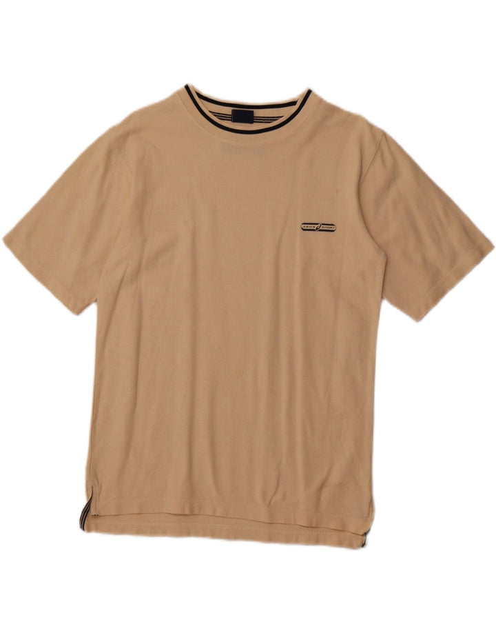 ASICS Mens T-Shirt Top XS Beige