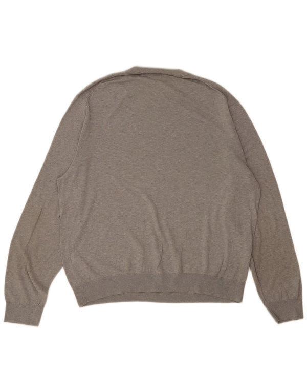 Paul Smith Mens Crew Neck Jumper Sweater 2XL Grey Cotton