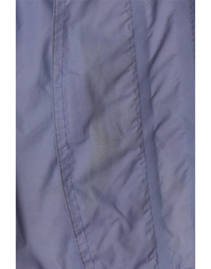 Berghaus Womens Oversized Hooded Rain Jacket UK 12 Medium Purple Nylon