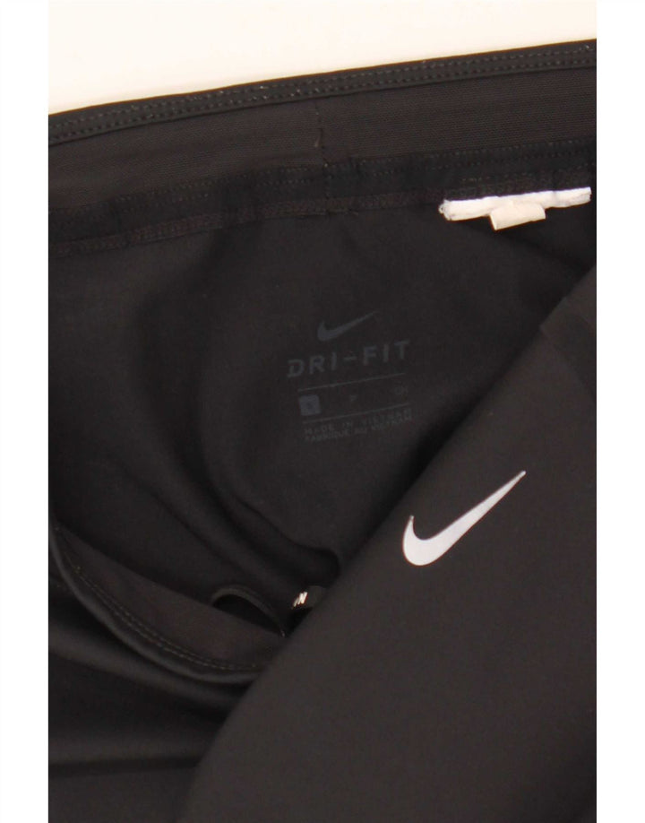 Nike Womens Dri Fit Leggings UK 10 Small Black