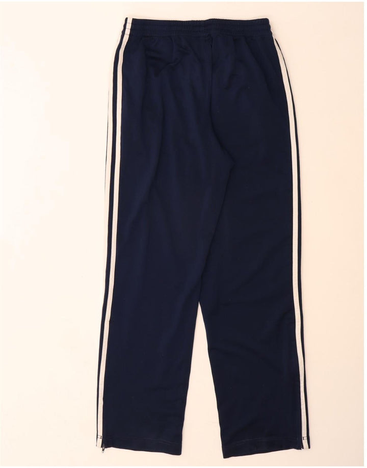 ADIDAS Mens Tracksuit Trousers Small  Navy Blue Polyester