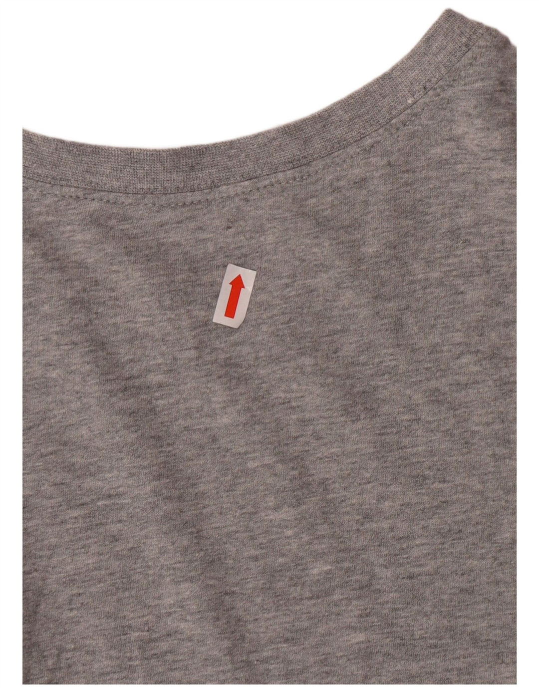 NIKE Mens T-Shirt Top Large Grey Cotton