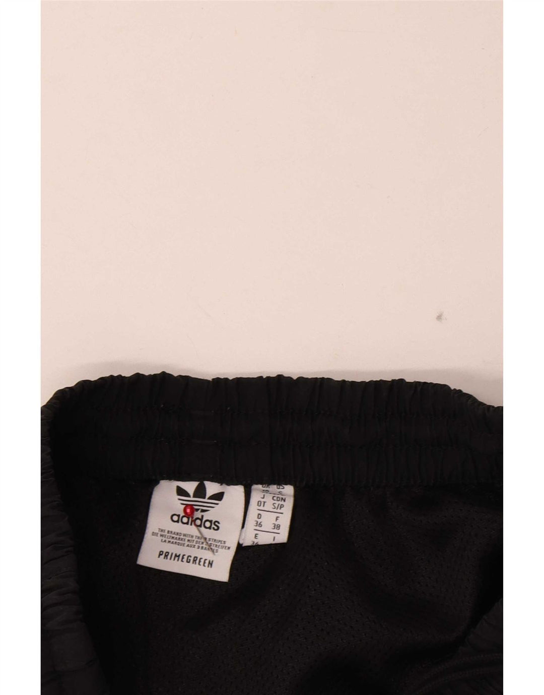 Adidas Womens Sport Shorts UK 10 Small Black Polyester