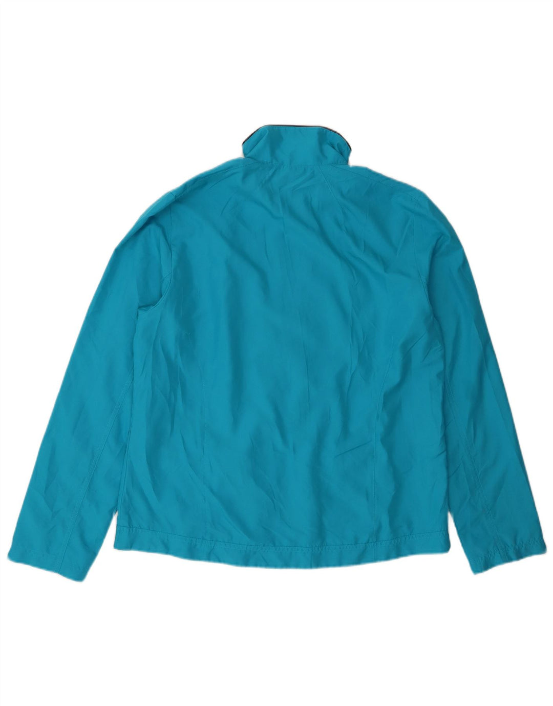 ADIDAS Womens Tracksuit Top Jacket UK 18 XL Blue Polyester