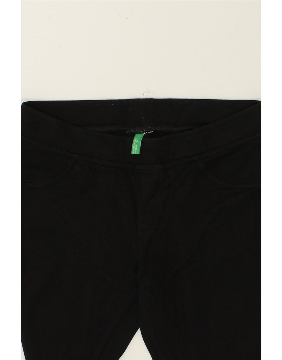 BENETTON Womens Leggings W26 L27 Black | Vintage Benetton | Thrift | Second-Hand Benetton | Used Clothing | Messina Hembry 