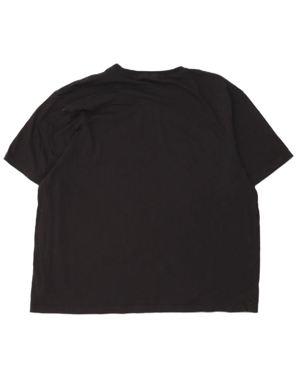 Calvin Klein Jeans Mens Graphic T-Shirt Top 6XL Black Cotton