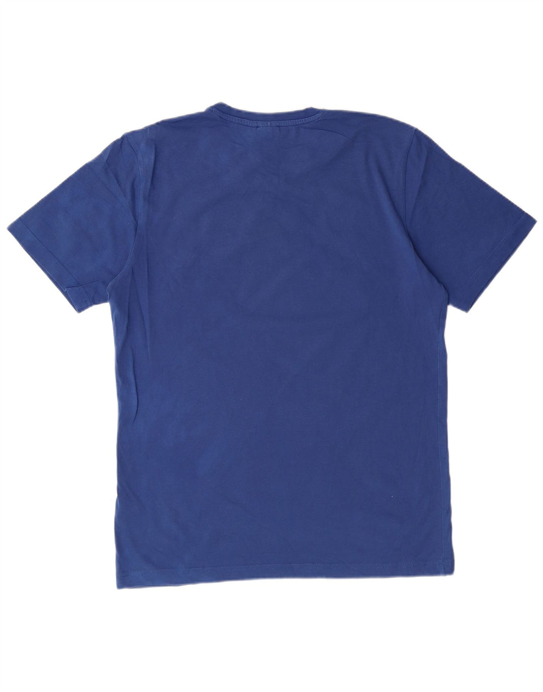 ADIDAS Mens Climalite Graphic T-Shirt Top Medium Blue Cotton
