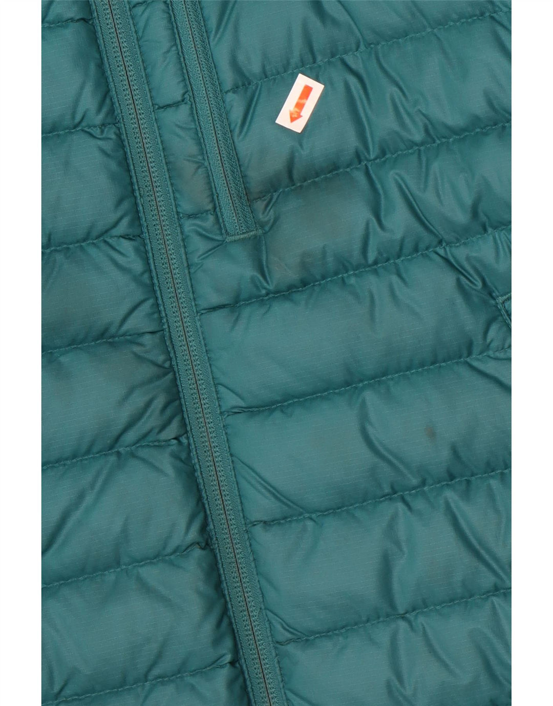 Rab Womens Hooded Padded Jacket UK 10 Small Green Polyamide