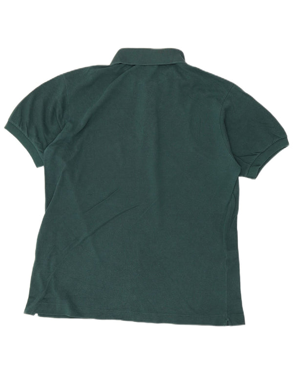 Lacoste Mens Polo Shirt Size 4 Medium Green Cotton