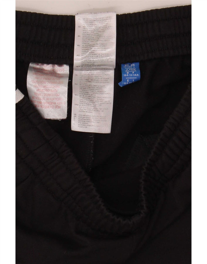 Adidas Boys Sport Shorts 13-14 Years Black Polyester