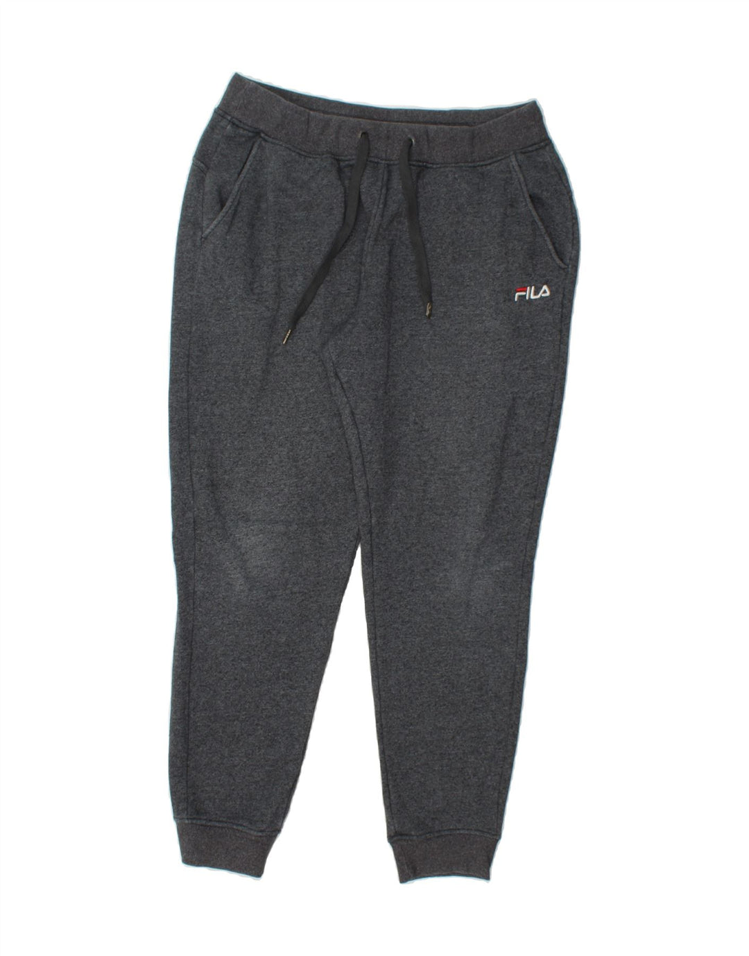 FILA Mens Tracksuit Trousers Joggers Medium Grey Cotton Vintage Fila and Second-Hand Fila from Messina Hembry 