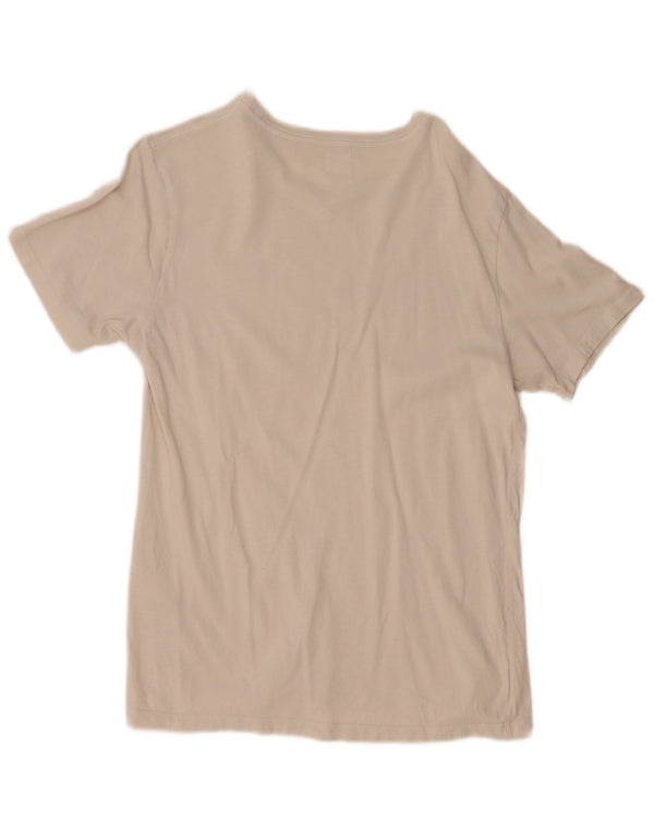 Levi's Mens Standard Fit T-Shirt Medium Off White Cotton